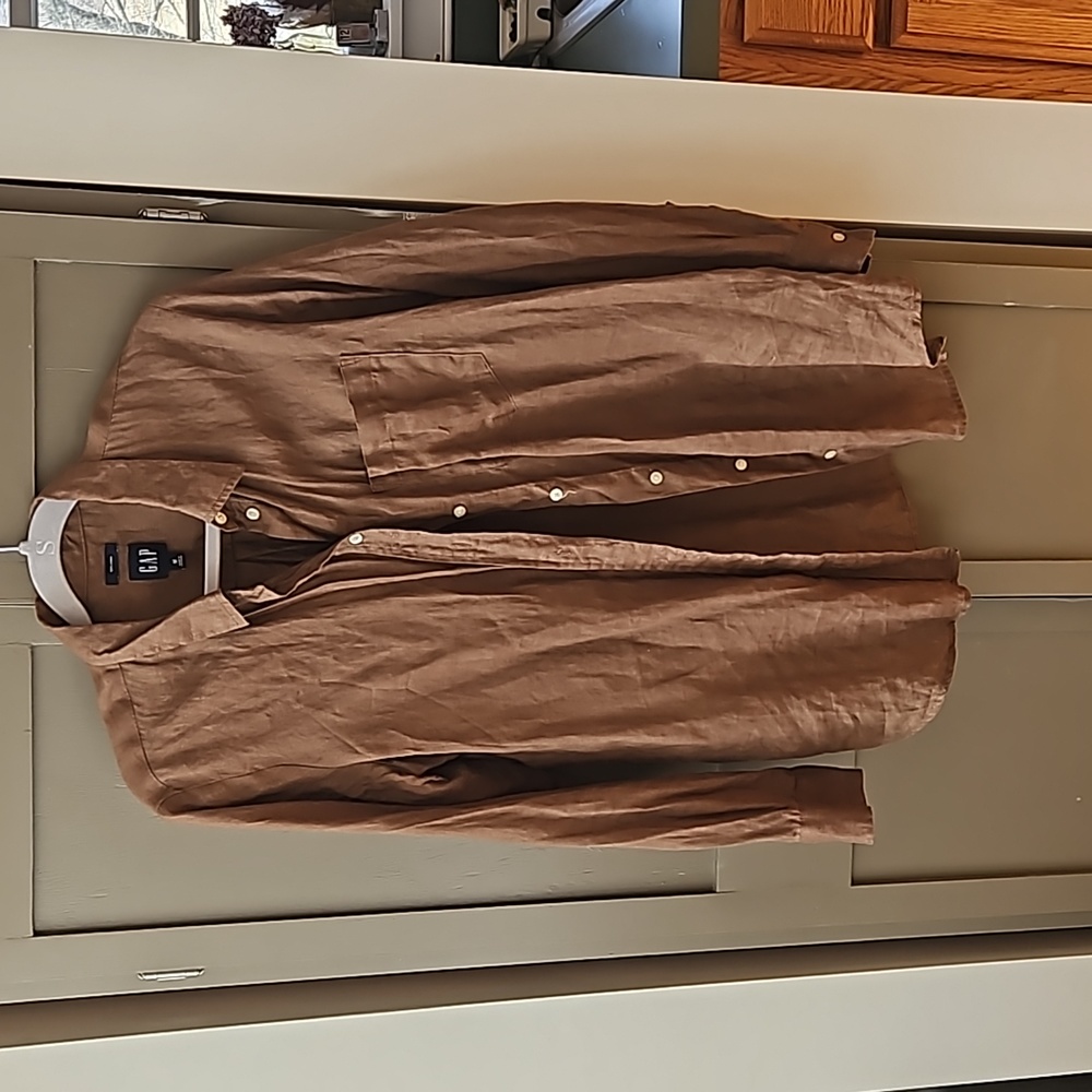 Gap Linen boyfriend shirt